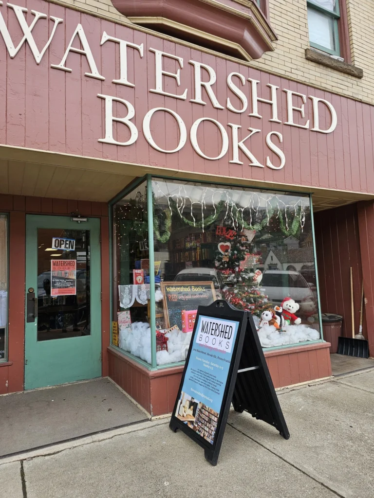 Watershed Books store front