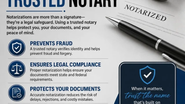 Goddard Notary Services – Services